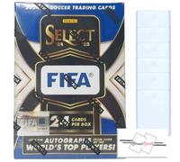 2024-25 Panini Select Soccer (Football/Fútbol) Blaster Box with 24 Trading Cards + 6 Toploaders + StreetCards Magnet!