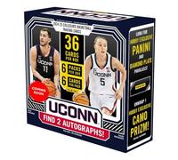 2024-25 Panini University of Connecticut Collegiate Basketball Hobby Trading Card Box (2 Autographs Per Hobby Box)