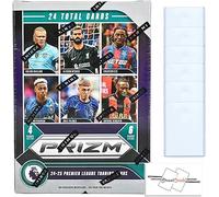 2024-25 Prizm Premier League EPL Blaster Box with 24 Trading Cards + 6 Toploaders + StreetCards Magnet!