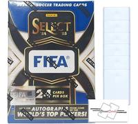 2024-25 Select Soccer (Football/Fútbol) Blaster Box with 24 Trading Cards + 6 Toploaders + StreetCards Magnet!