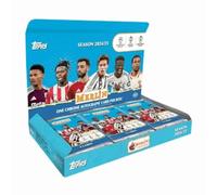 2024-25 Topps Chrome Merlin UEFA Club Competitions Soccer Hobby Box