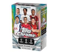 2024-25 Topps Chrome® UEFA Club Competitions - Value Box. 7 packs per box - 4 cards per pack.