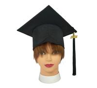 2024 Academic Mortarboard Bachelor Hat Graduation Celebrate Unisex Fringed For College University Hat For College