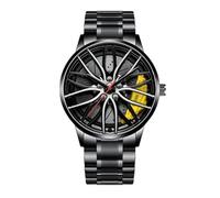 2024 Automatic Quartz Movement Men's Wristwatch with Non Mechanical Dial and Stylish Design Undone Watches for Men (D, 30x2cm)