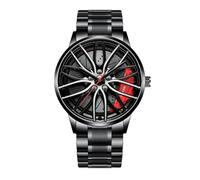 2024 Automatic Quartz Movement Men's Wristwatch with Non Mechanical Dial and Stylish Design Undone Watches for Men (C, 30x2cm)