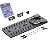 2024 Best Lhanel Pilates Reformer Set,5in1 Lhanel Pilates Sliding Board,Multi-Purpose Foldable Pilates Reformer Board for Home (Black )