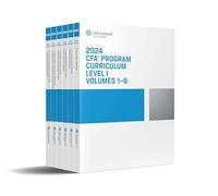 2024 CFA Program Curriculum Level I Box Set: Quantitative Methods, Economics / Portfolio Management, Corporate Issuers, Financial Statement Analysis / ... Portfolio Management, Ethical and Profession