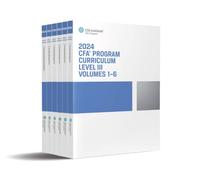 2024 CFA Program Curriculum Level III Box Set