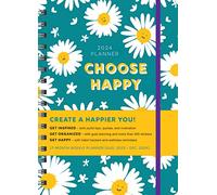 2024 Choose Happy Planner: August 2023-December 2024 (Inspire Instant Happiness Calendars & Gifts)