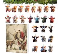 2024 Christmas Advent Calendar, Advent Calendar 2024 - 24 Days Christmas Countdown, Countdown for Family, Friend