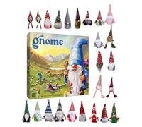 2024 Christmas with Gonks Dolls, 24 Pieces Dwarf Elfs Countdown Calendar, Toys Box, 24 Day Figures Toys Countdown Calendar, Christmas Faceless Gnome for Kids