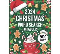 2024 Christmas Word Search For Adults