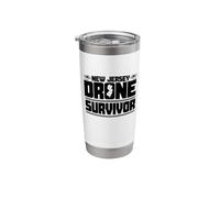 2024 Drone Invasion New Jersey Drone Survivor Stainless Steel Insulated Tumbler