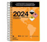 2024 Emergency Response Guidebook (ERG), Spiral Bound, 5.5” x 7.5", English, J. J. Keller & Associates, Inc.