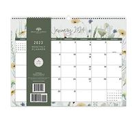2024 Floral Spiral Weekly Calendar by Bright Day July 2023-December 2024