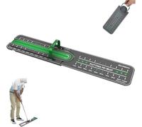 2024 Golf Precision Distance Putting Drill, Golf Putting Alignment Board, Exercise Aid Teaching Equipment Pose Corrector for Office Indoors Home, Improve Your Strike, Hit More Greens