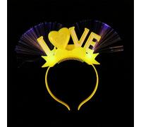 2024 Happy New Year Glowing Headband, LED Glow Headpiece Masquerade Party Headdress for Christmas Concert Activity Party Supplies