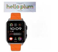 2024 Hello Watch 4 Plus Android Smartwatch ULTRA 49mm AMOLED 4G Call Wifi GPS 16GB ROM NFC Smart Watch Men (Orange)