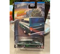 2024 Hot Wheels hot Wagons Series 1/5 '64 CHEVY NOVA WAGON Green w/Chrome C5 Sp