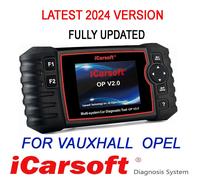 iCarsoft Code Reader Diagnostic Scanner Tool OP II OBD2 OBD II For OPEL ABS SRS