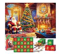 2024 Jigsaw Puzzle, 1000 Pieces Holiday Jigsaw Puzzle, Christmas Puzzle, Jigsaw 2024 Christmas Countdown Calendar Toy Puzzles, Jigsaw Puzzles For Adults