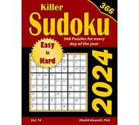 2024 Killer Sudoku: 366 Easy to Hard Puzzles for Every Day of the Year (Game Calendars Series)
