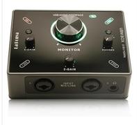 2024 La Ponva Sl nd Compact USB Audio Interface with Dual Combo XLR/6.3mm Inputs with 48V Phantom Power, 24Bit 192KHz