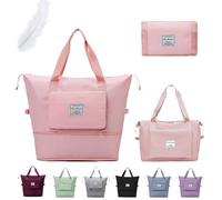 2024 Large Capacity Travel Bag Lightweight Waterproof Nylon Canvas Carry On Luggage Storage for Sports Gym 1 Pack