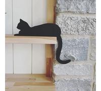 2024 Latest Acrylic Adorable Cat Door Topper: Halloween Door Decor Sign Frame Christmas Toppers Kitty Corner Hanging Decorative Wall Vintage Holiday Spooky Decoration Ornament Halloween Decorations L