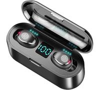 2024 Latest Wireless Earbuds Bluetooth 5.0 Headphones Compatible with Android/iPhone, Air Buds with LCD Digital Display & Charging Case, 3in1 Power Bank, Phone stand & Ear Pods