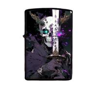2024 Lighter Case Compatible with Zippo, Replaceable Design, Fits 3.6cm x 1.2cm x 5cm Inserts, Durable Lighter Housing for Gifts