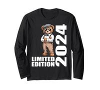 2024 Limited Edition Bear Birthday 2024 Vintage 2024 Retro Long Sleeve T-Shirt