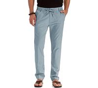 2024 Men's Business Trousers Casual Pants Trousers Loose Elastic Waist Cotton Versatile Solid Color Formal Comfort Fit Pants Slim-Fit Cotton Size UK Autumn Winter Work Light Blue