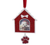 2024 Metal Christmas Ornaments for Tree, Hanging Decorations, Pet Keepsake (Pet House)