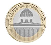 2024 NATIONAL GALLERY KING CHARLES III BU £2 COIN IN CAPSULE