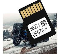 2024 Navigation SD Card Compatible with 4 Runner RAV4 Camry Tundra Highlander Prius, Map Updated | USA Canada Map | 86271-0E076