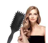 2024 Neu Bounce Brush Curly Hair Brush Curl Defining Brush Curl Stylingbürst Lockenbürste Curl Define Styling Brush, Unisex (B)