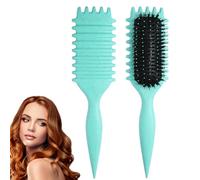 2024 Neu Bounce Brush Curly Hair Brush Curl Defining Brush Curl Stylingbürst Lockenbürste Curl Define Styling Brush, Unisex (D)