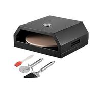 2024 New 12" Outdoor Pizza Oven Making Machine Stainless Steel Temperature Range From 75-450℉ for Beach Parties Camping Commercial