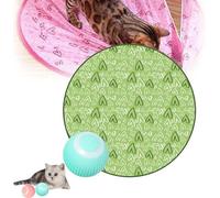 2024 New 2 in 1 Simulated Hunting Cat Interactive Toy, Guitar Hide and Seek Kitten Indoor Exercise Kicker 1.8 Inches, Under a Mat (Color : 1, Size : 4)