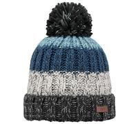 2024 NEW ADULT BARTS BEANIE WILHELM HAT CHARCOAL MULTI COLOUR KNIT POM STRIPE