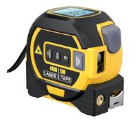 2024 New Almighty Tools Tape Measure, Almighty Ruler, 3-in-1 Rangefinder with Led Display, Laser Measuring Tool (Yellow, 40cm)