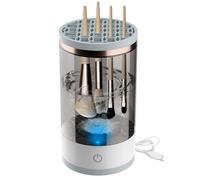 2024 New Electric Makeup Brush Cleaner, Cosmetic Brush Cleaner, Makeup Brush Cleaner, Automatic Spinning Makeup Brush Cleaner Fit For All Size Makeup Brush