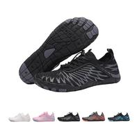 2024 New Hike Footwear Barefoot Womens, Lorax Pro Barefoot Shoes, Waterproof Trail Running Non-Slip Barefoot Shoes (Color : Black, Size : 5)