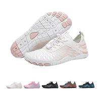 2024 New Hike Footwear Barefoot Womens, Lorax Pro Barefoot Shoes, Waterproof Trail Running Non-Slip Barefoot Shoes (Color : White, Size : 5)