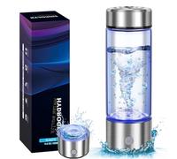 2024 New Hydrogen Water Generator Bottles, Portable Hydrogenated Water Bottle with SPE PEM Technology, 420ml Hydrogen Water Bottle Generator, Rechargeable Ionizer Machine for Home, Office, and Travel