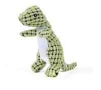 2024 New Indestructible Robust Dino, Durable Interactive Robustdino, Squeaky Dog Toys For Aggressive Chewers, Unbreakable Soft Plush Toys (Green)