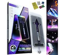 2024 New Invisible Artifact Screen Protector For iPhone, Dust Free Without Bubbles For Iphone X-15 Pro Max, One Click Installation, Anti-Fall and Wear-Resistant (Privacy Film,12 PRO MAX)