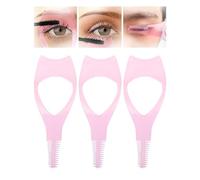 2024 NEW Mascara Shield Applicator Guard,3 In 1 Mascara Shield Applicator Guard Eyelash,Mascara Shield,Mascara Guard Shield,3 In 1 Eyelashes Tools Mascara Shield Applicator Guard (Pink 3PC)