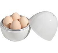 2024 New Microwave Egg Boiler, Microwave Egg Cooker Maker for 1/4 Egg, Boiled Egg Poachers with Lid, Rapid Egg Cooker Microwave Boiled Egg Maker for Hard Soft Boiled Egg Cooker Steamer (4 Eggs)